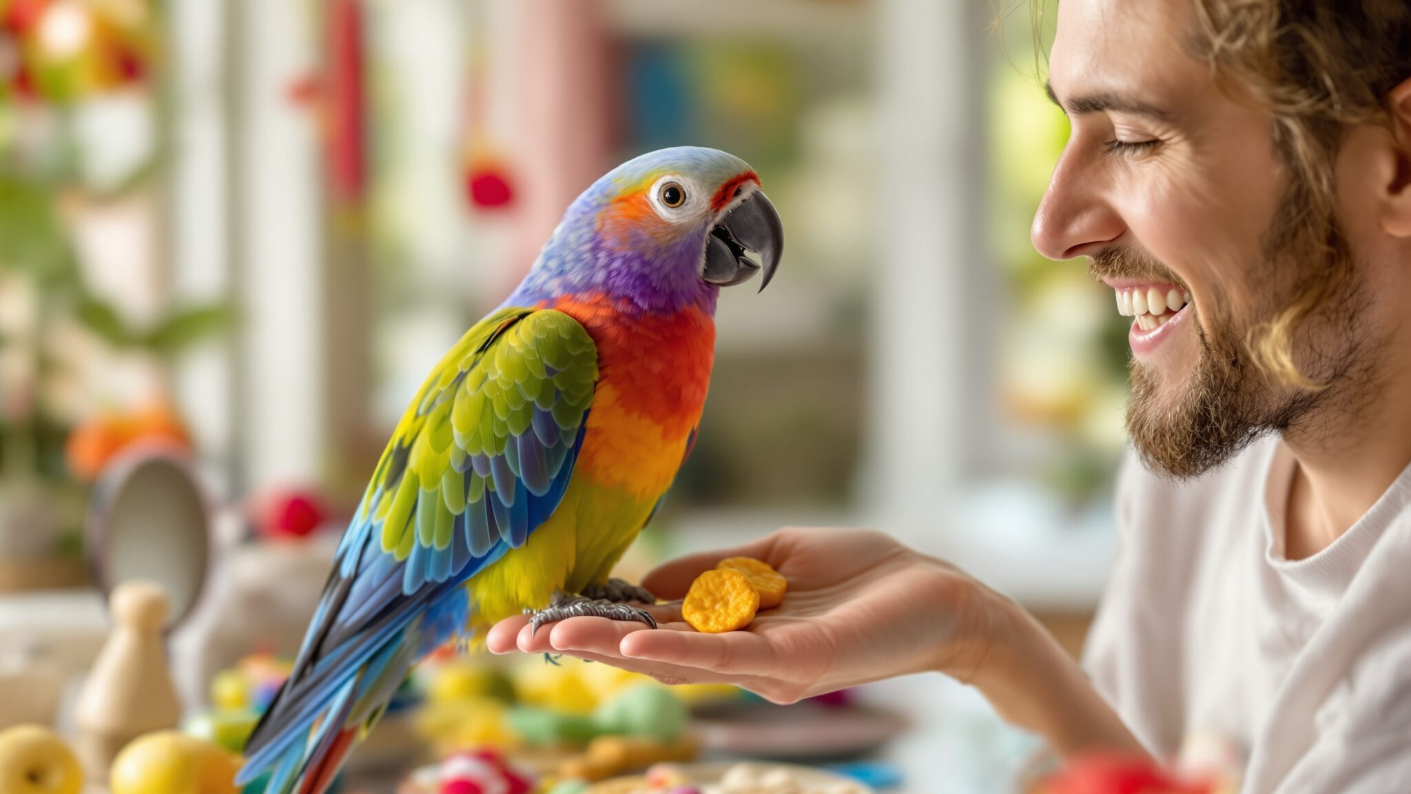 Image result for Teaching Birds to Talk: Fun and Rewarding Activities - Duffy Street