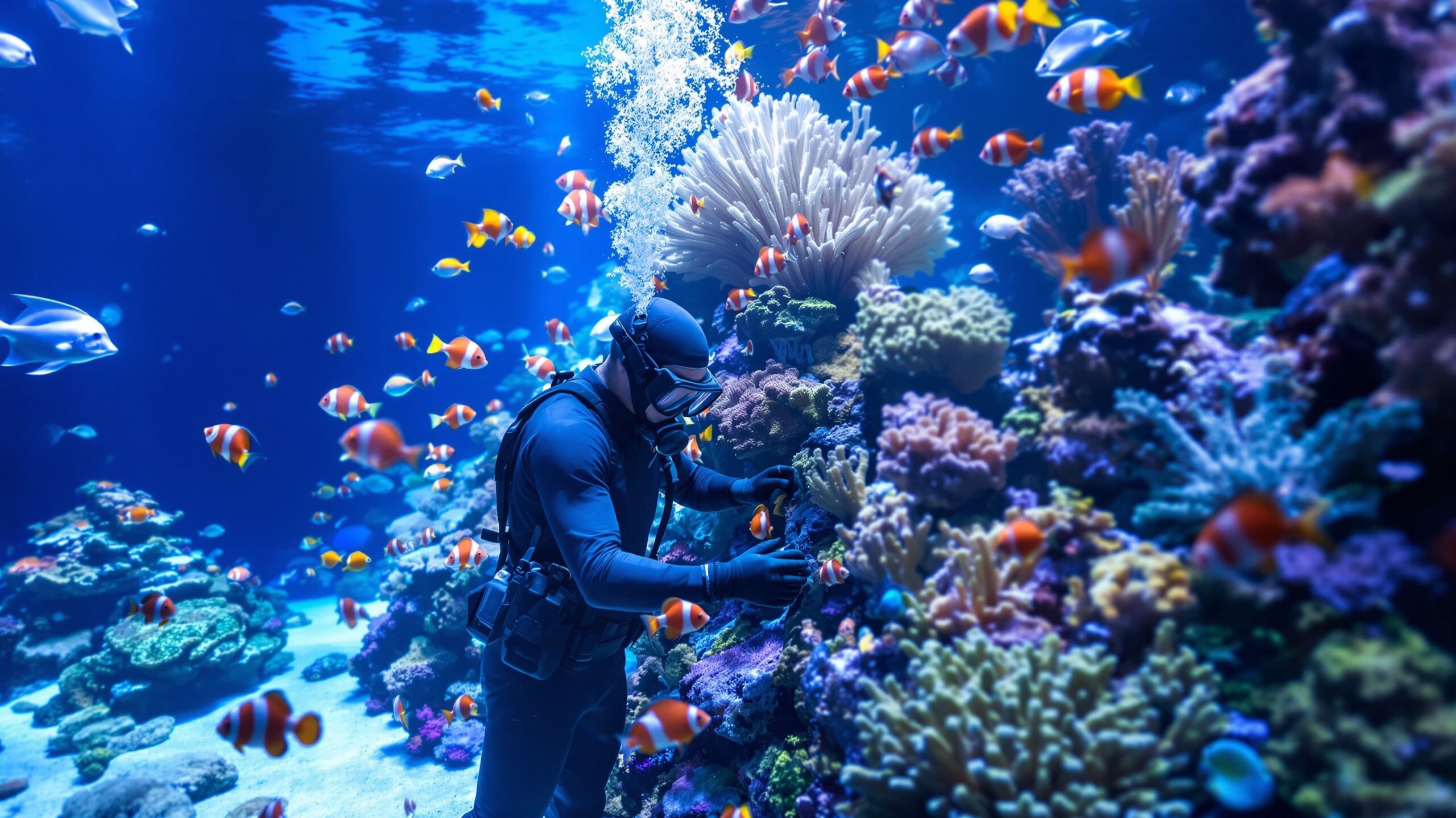 Best Jobs for People Who Love Saltwater Fish and Marine Aquariums