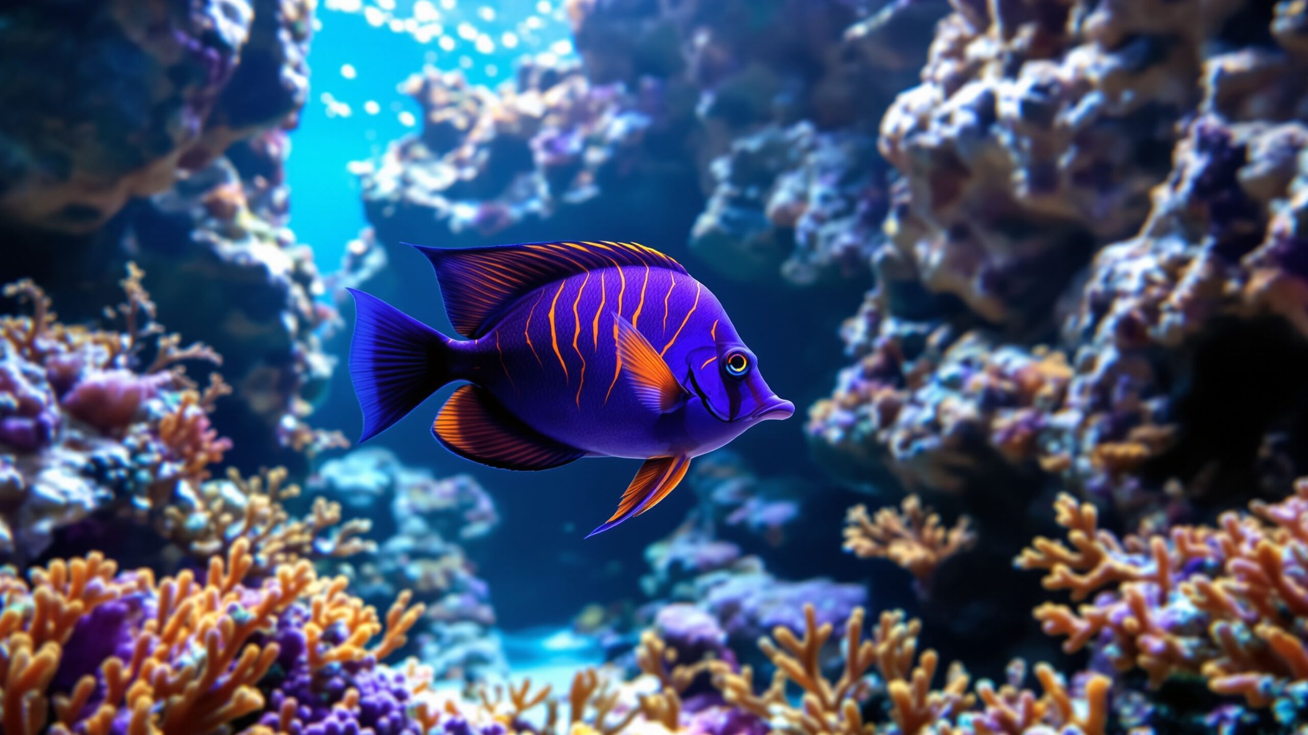 Coral Beauty Angelfish