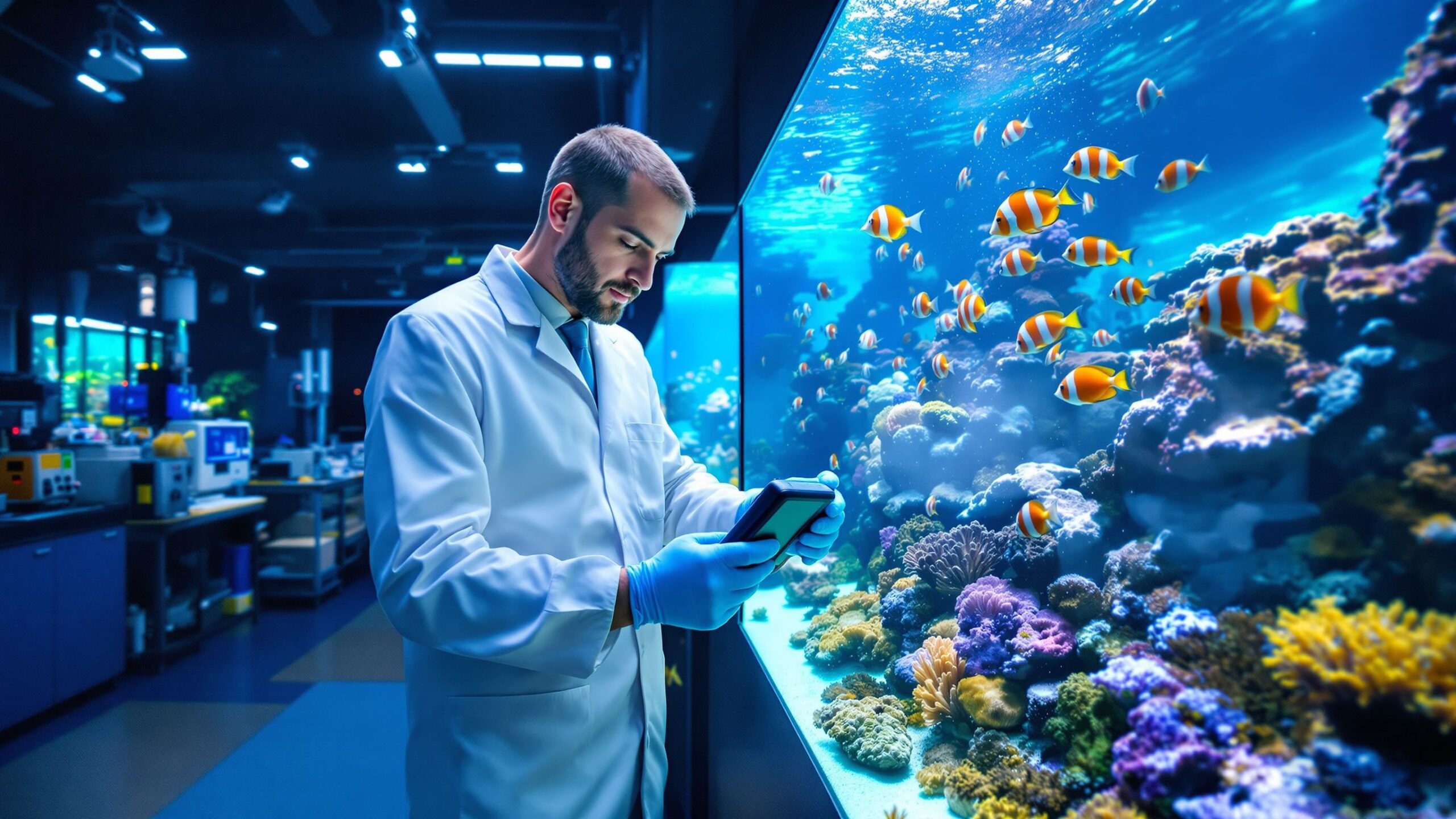 How to Start a Career Working with Saltwater Fish and Aquariums